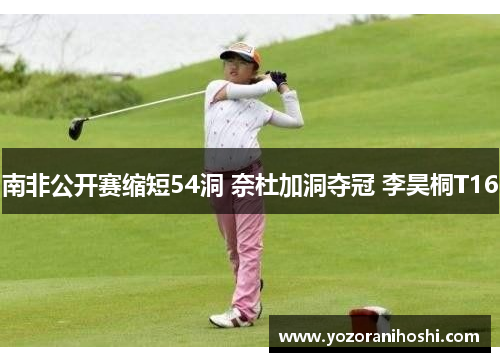 南非公开赛缩短54洞 奈杜加洞夺冠 李昊桐T16