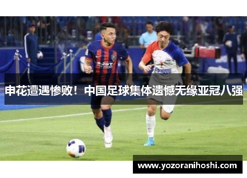 申花遭遇惨败!中国足球集体遗憾无缘亚冠八强